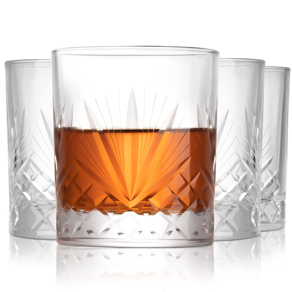 Vaso SHOSHIN de whisky con corte a mano, ideal para momentos de bar en casa.
