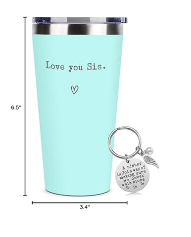 Vaso SHOW-YA de 16 onzas en menta, regalo para cumpleaños o celebraciones.