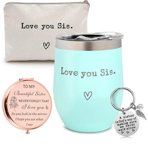 Taza 12 oz de SHOW-YA con grabado para hermana, ideal para el café diario