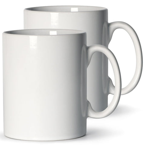 SHOWFULL tazas grandes 22 onzas, juego de 2, ideales para desayunos abundantes.