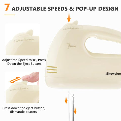 Diseno ergonómico beige Showvigor para sesiones largas en la cocina