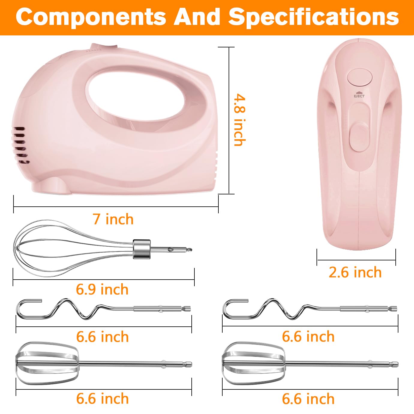 Showvigor diseño ergonómico para un agarre cómodo