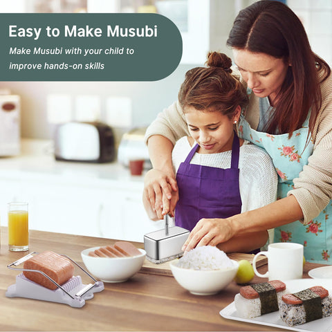 Shoxil set-musubi-spam inoxidable incluye todo lo necesario