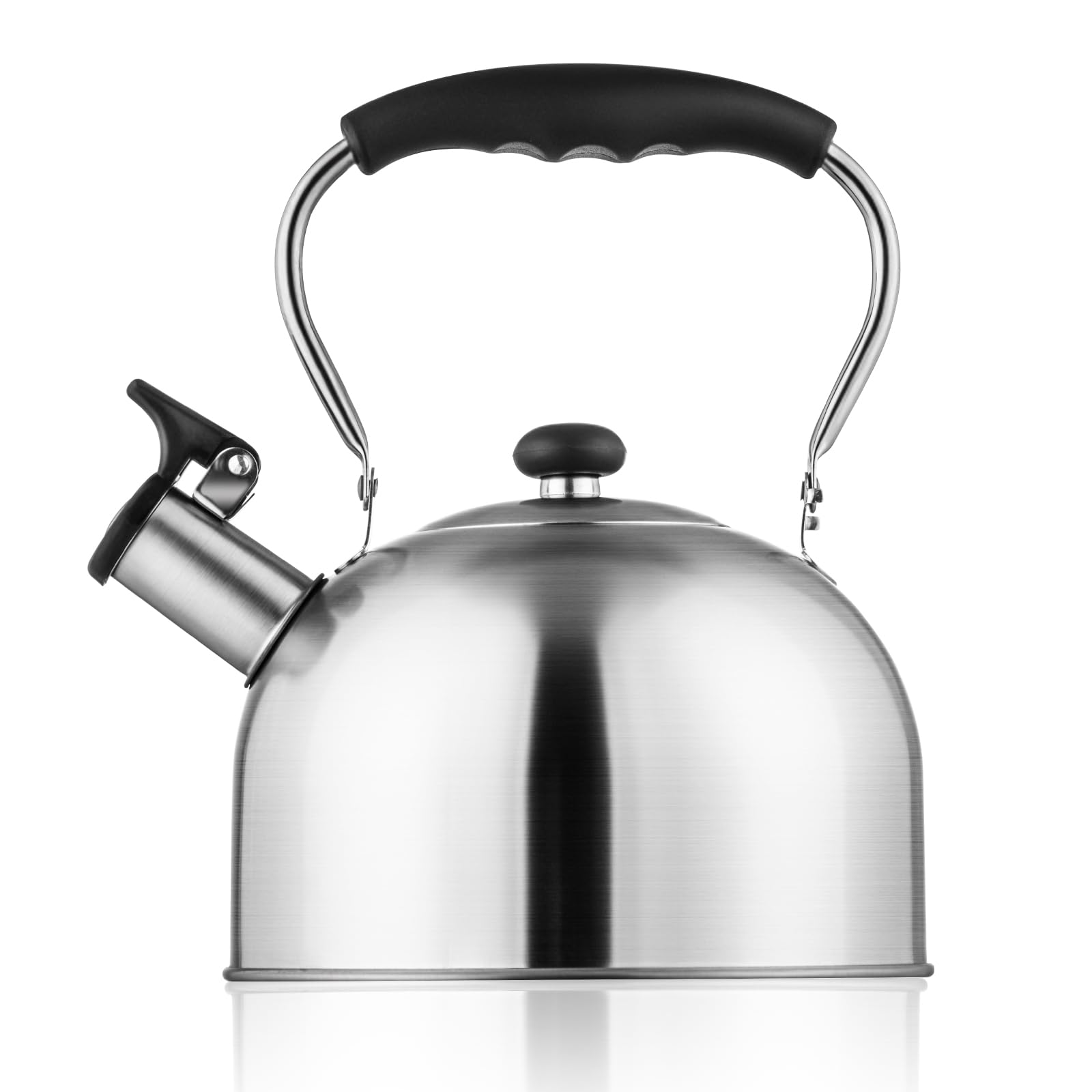 Tetera shoxil para hervir agua en cocina, acero inoxidable seguro.