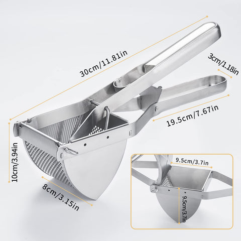 Shoxil uso multifuncional en la cocina para patatas, verduras y purés de bebé