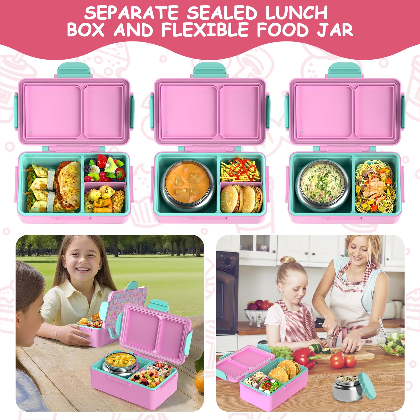 SHPMXUPW solución todo-en-uno para almuerzos completos y fáciles de preparar