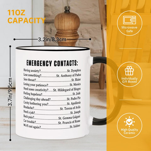 Taza pastor Shqiueos para apreciación y oración diaria.
