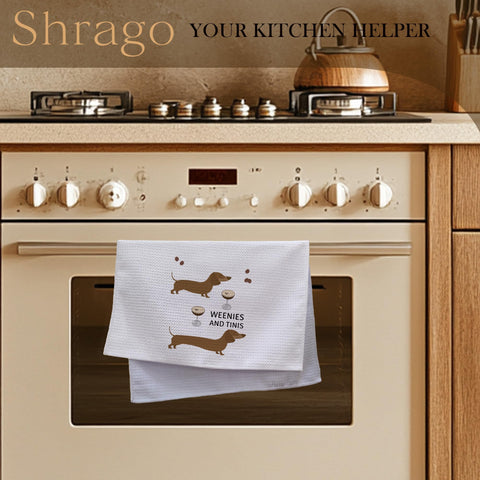 Shrago toallas cocina resistente al desvanecimiento, colores vivos