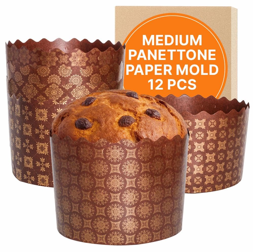 SHSH trade group molde para pan de Pascua 12 oz, ideal para porciones uniformes.