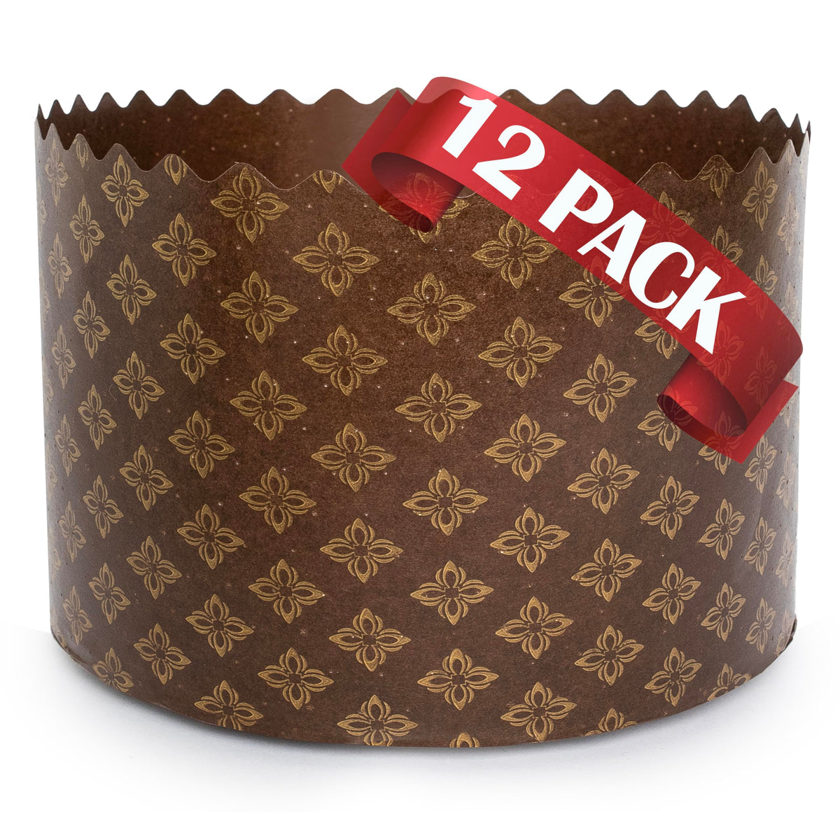 SHSH Trade Group molde paska para panettone grande con recubrimiento antiadherente para hornear fácil