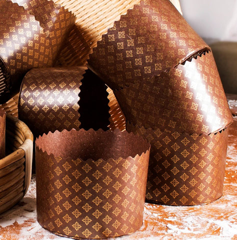SHSH Trade Group pack 12 moldes de papel para panettone