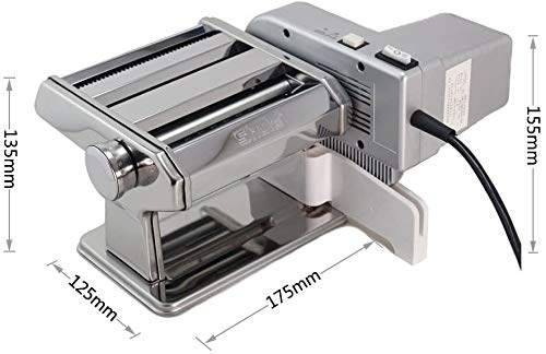 Shule Pasta Maker: rodillos y cortadores de aluminio anodizado para una pasta consistente.