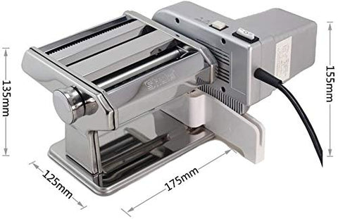 Shule Pasta Maker: rodillos y cortadores de aluminio anodizado para una pasta consistente.