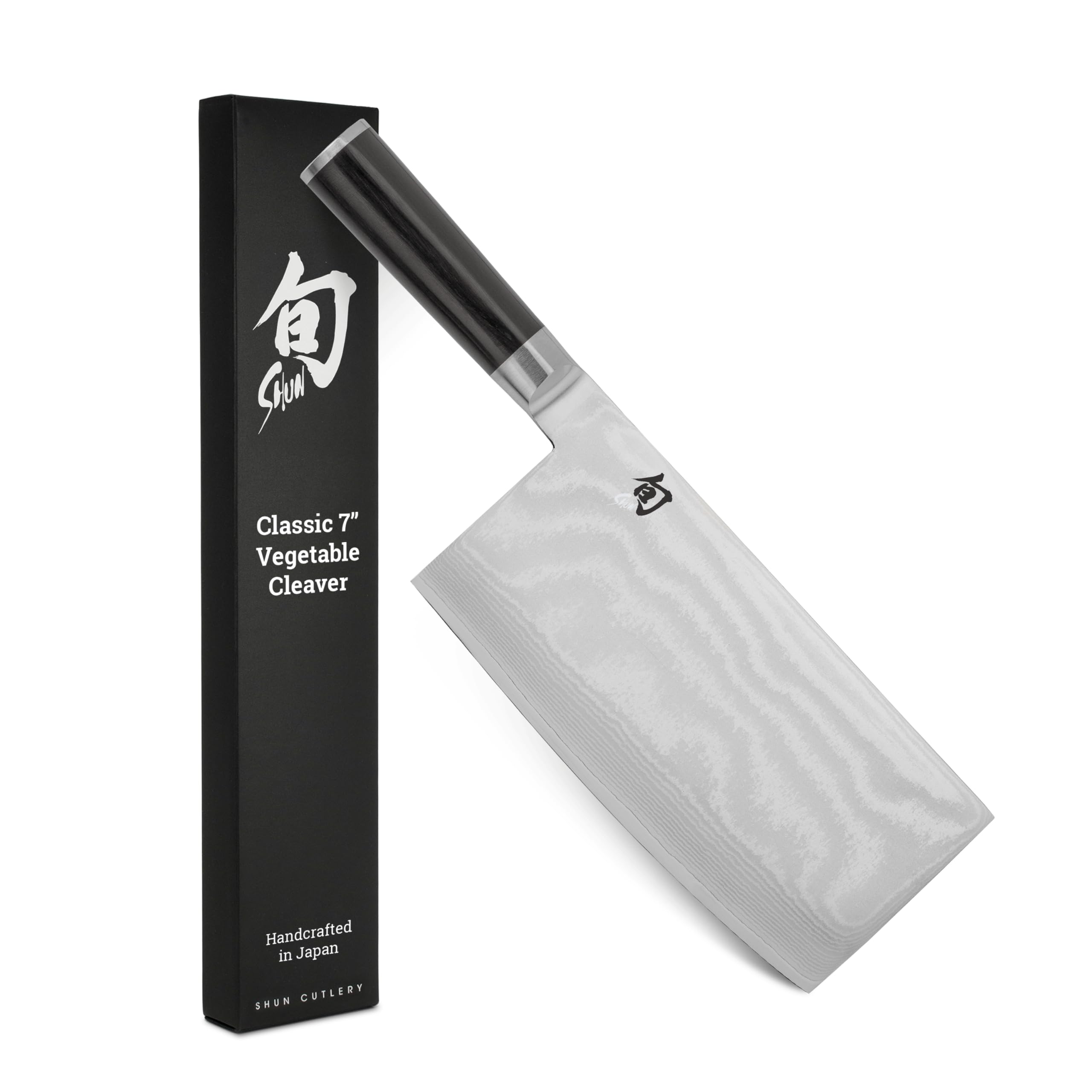 Cuchillo de vegetales Shun Classic de 7 pulgadas para cortes precisos.