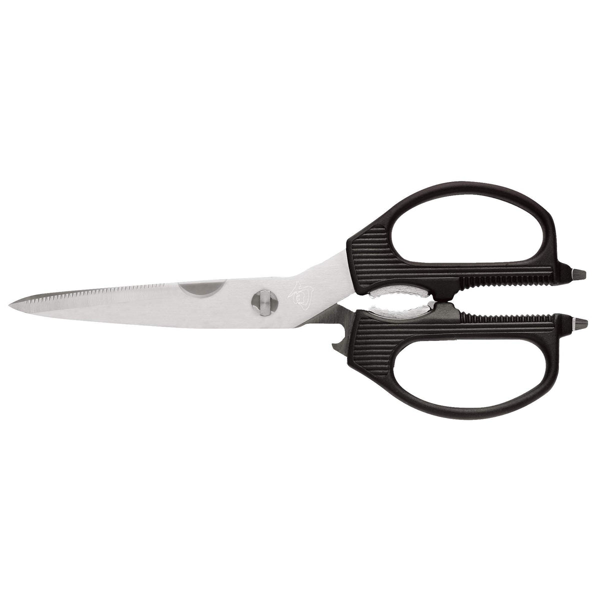 Tijeras Shun multipropósito para uso diario en la cocina.
