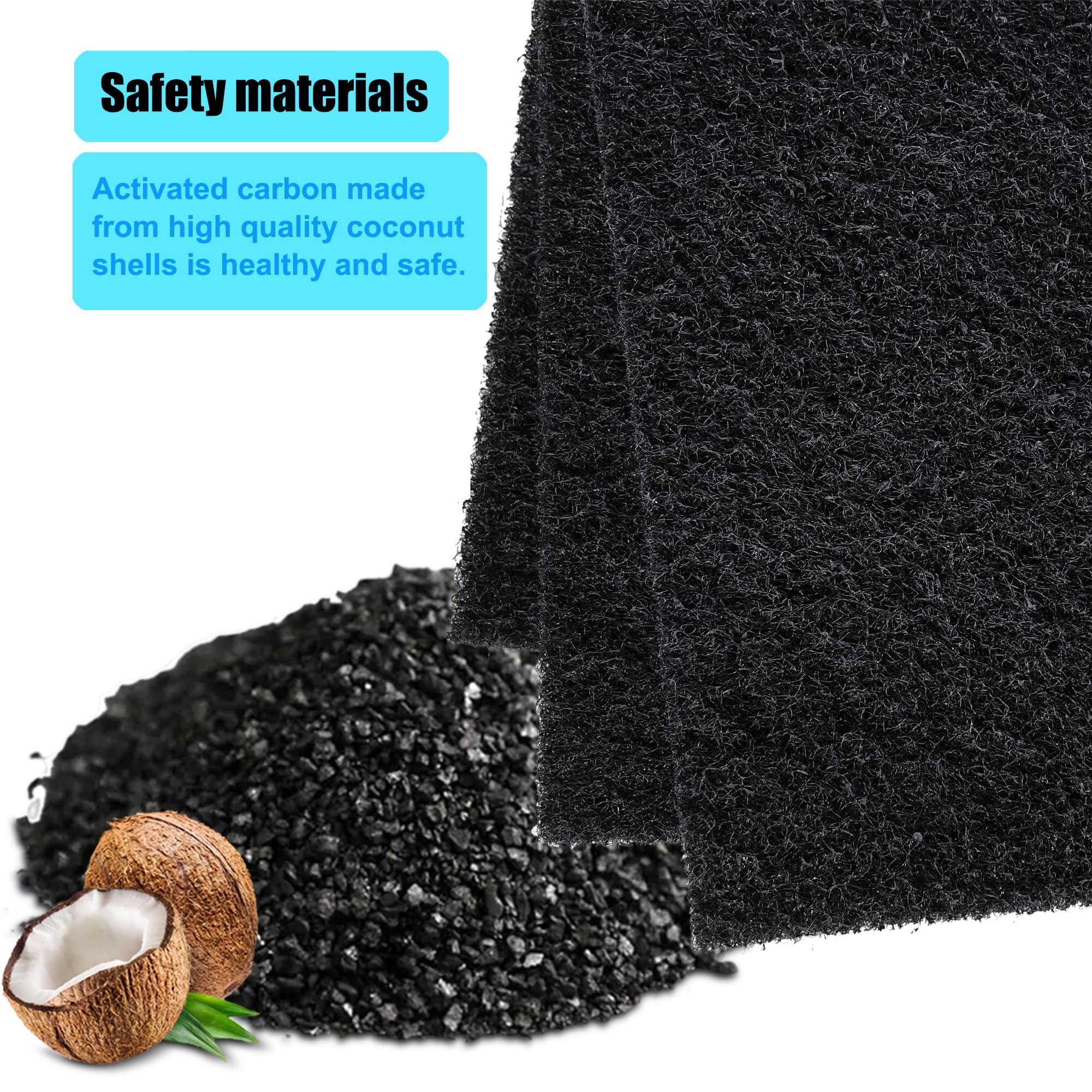 ShuRex carbón activado natural para olores de cocina.