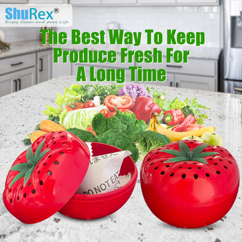 ShuRex doble etapa de purificación y preservación para frutas y verduras.