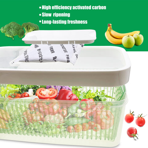 ShuRex recambios OxoGreenSaver insertos crisper para mantener hortalizas crujientes
