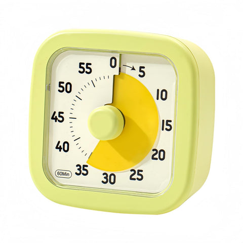 SHUTKMVCW reloj-visual 60 minutos para niños en aula, enfoque claro