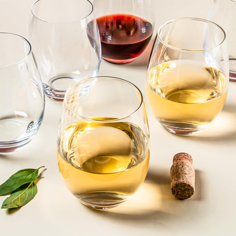 Copa SHYRC sin tallo con cuenco amplio para aroma del vino