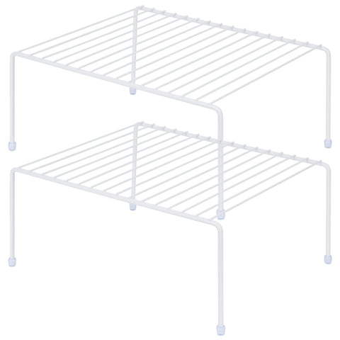 SIBAO estante para gabinetes mejora la organización de tazas y platos.