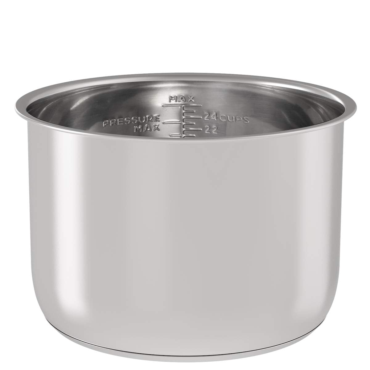 SICHEER olla interna de acero inoxidable para Ninja Foodi 8 qt, distribución uniforme del calor