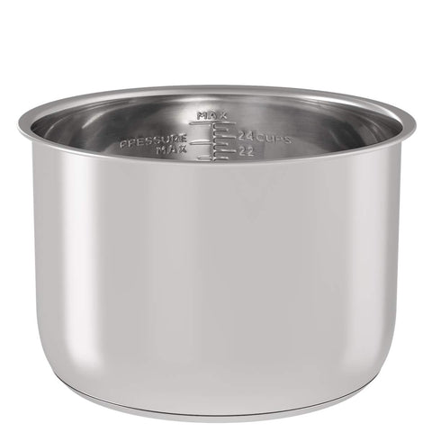SICHEER olla interna de acero inoxidable para Ninja Foodi 8 qt, distribución uniforme del calor