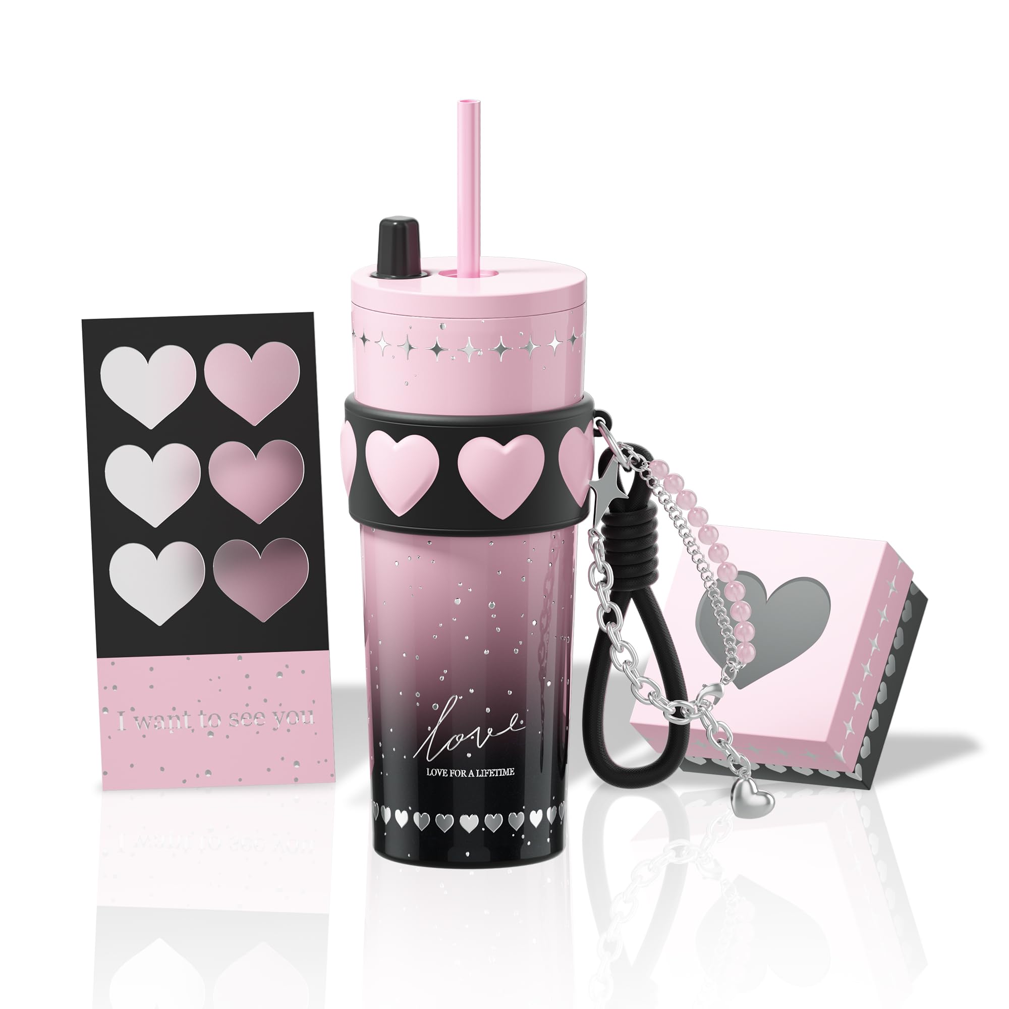 Sidagar 24oz tumbler con tapa y paja, ideal para mantener bebidas frescas en casa o la oficina.
