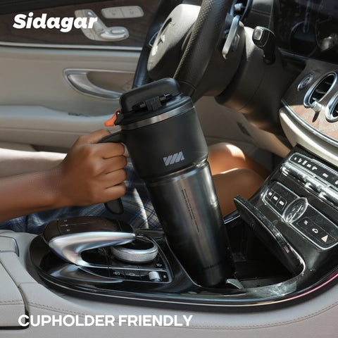 Sidagar Tumbler 32oz con tapa sin BPA a prueba de fugas