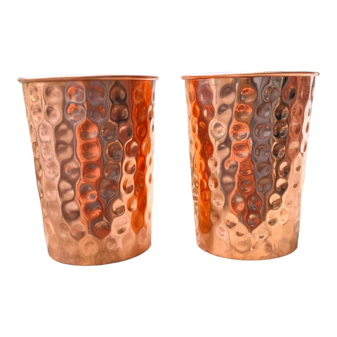 Vaso de cobre Siddhivinayak Overseas para bebidas frías o tibias