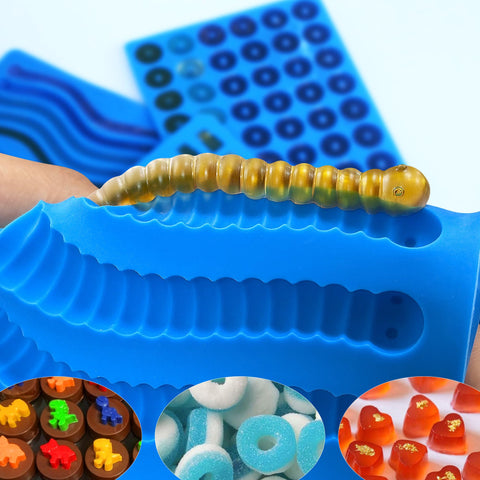 Sidosir, molde corazón gomitas para regalos dulces caseros