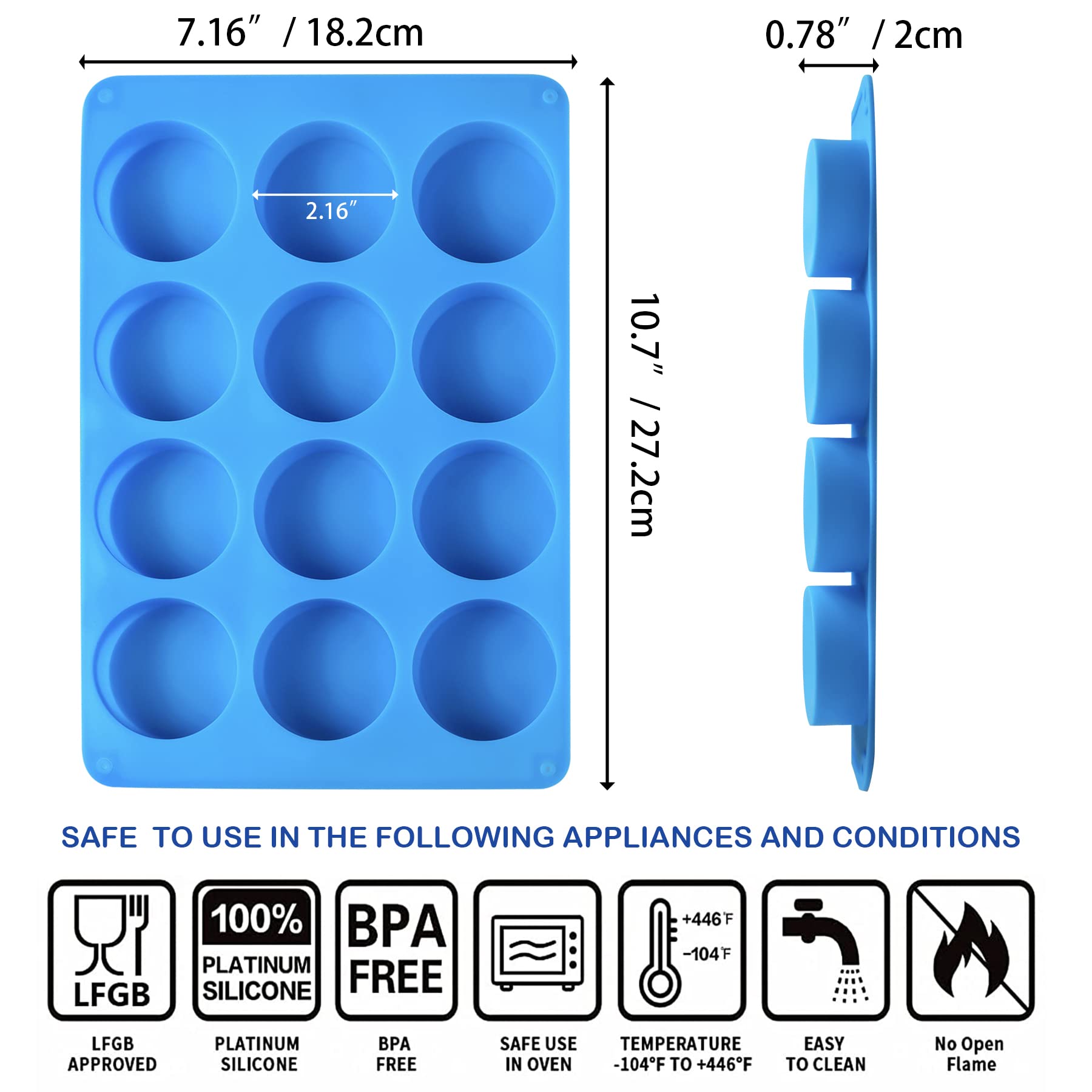 Sidosir Oreo molde silicona con cobertura de chocolate para resultados uniformes.