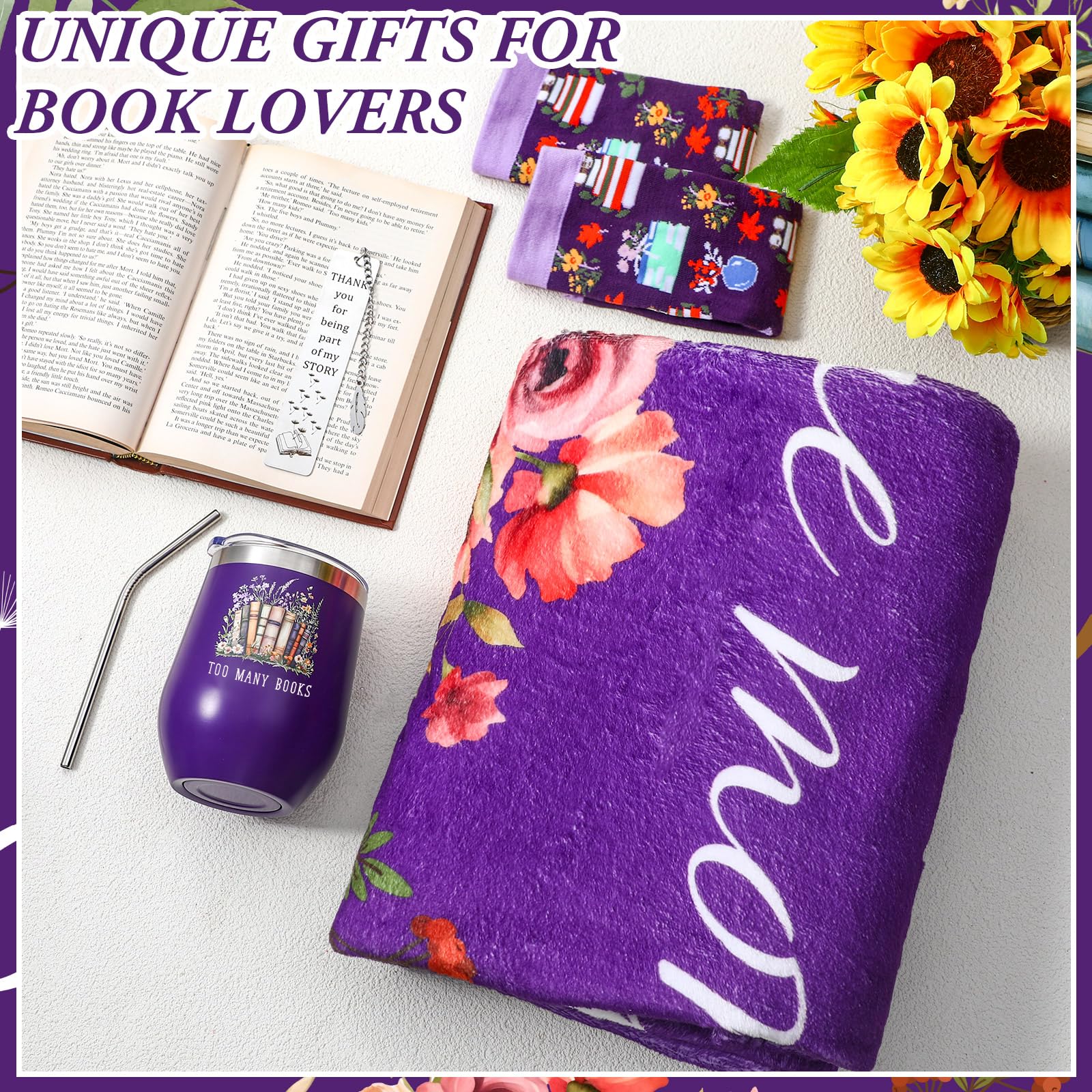 Diseños florales de Sieral que inspiran lectura.