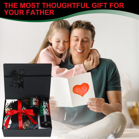 Empaque del conjunto regalo Sieral para papá, presentación lista para regalar.