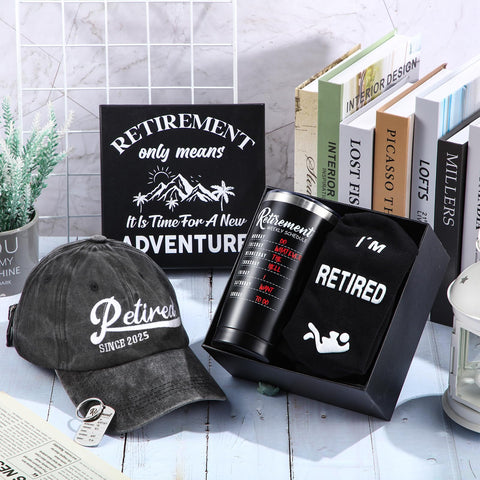 Conjunto completo Sieral: regalo de jubilación listo para sorprender.