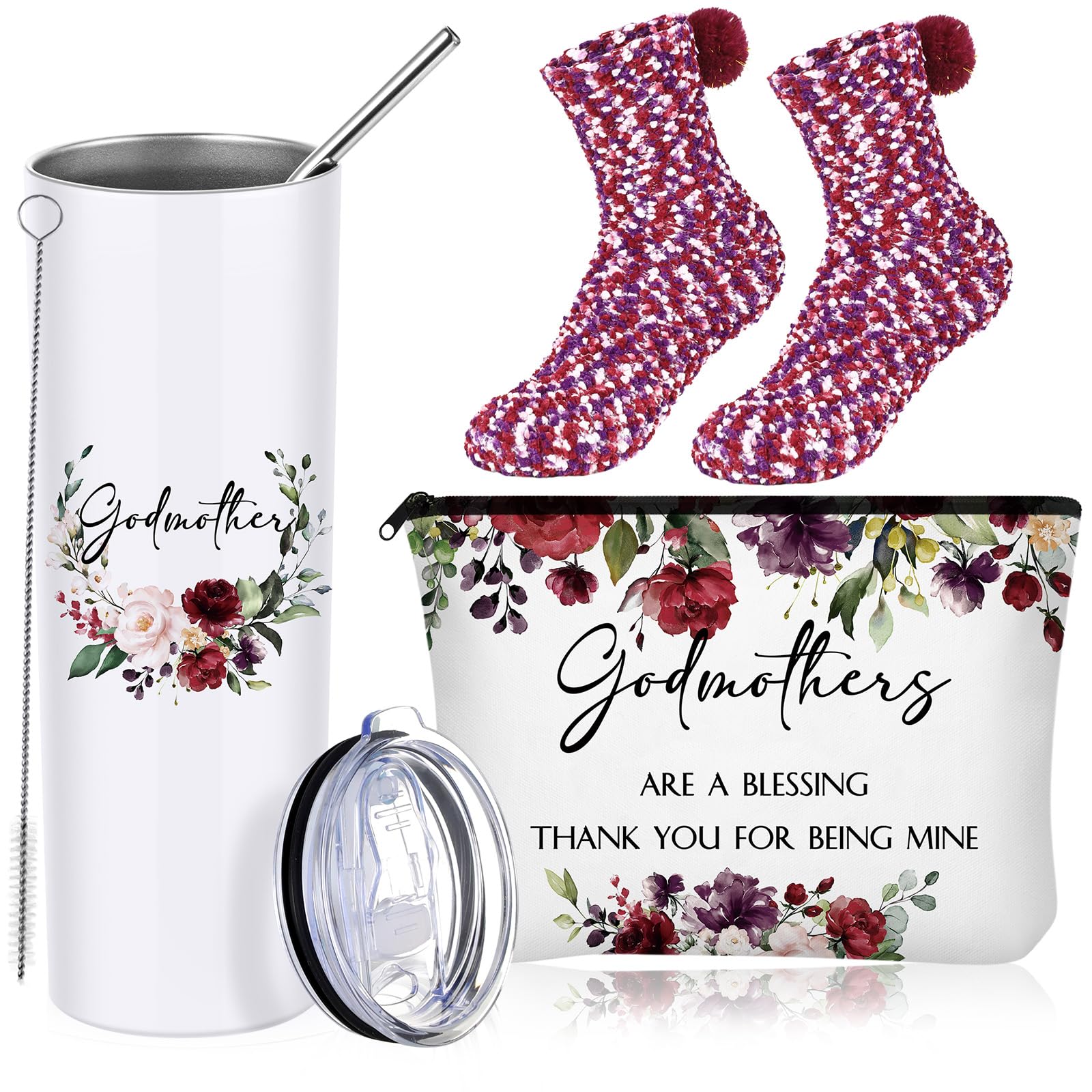 Vaso térmico Sieral Madrina 20oz para bebidas frías o calientes, regalo práctico y duradero.