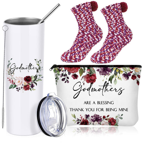 Vaso térmico Sieral Madrina 20oz para bebidas frías o calientes, regalo práctico y duradero.