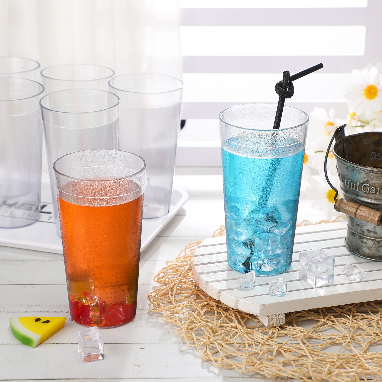 Vasos Sieral de 20 onzas, ideales para catering, bar y restaurante