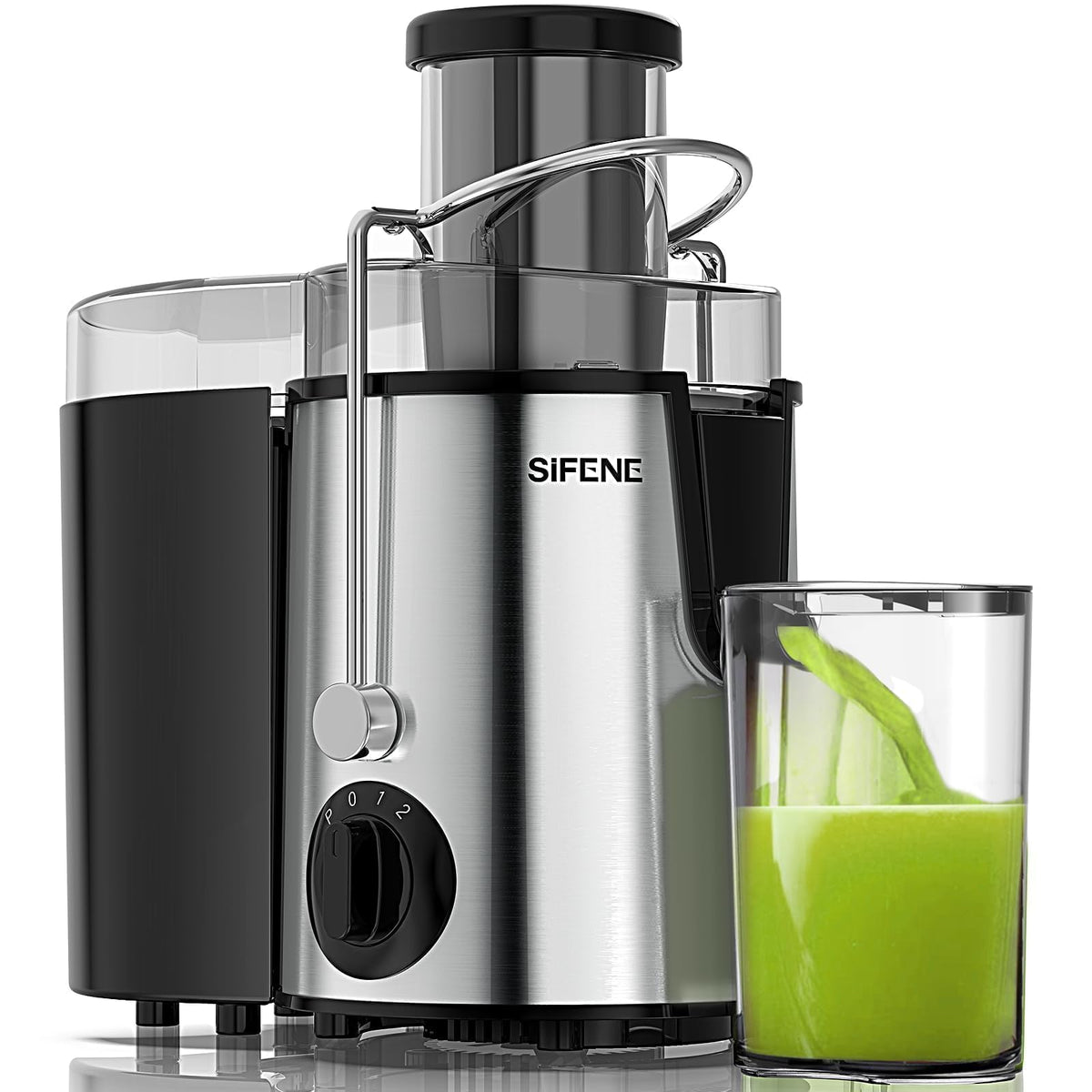 SiFENE licuadora boca grande 3 pulgadas facilita procesar frutas enteras para jugo suave