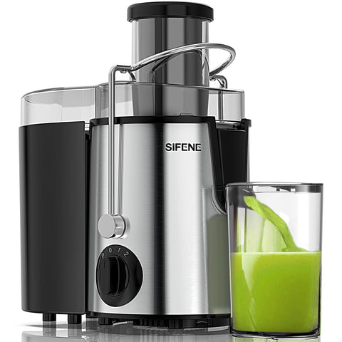 SiFENE licuadora boca grande 3 pulgadas facilita procesar frutas enteras para jugo suave