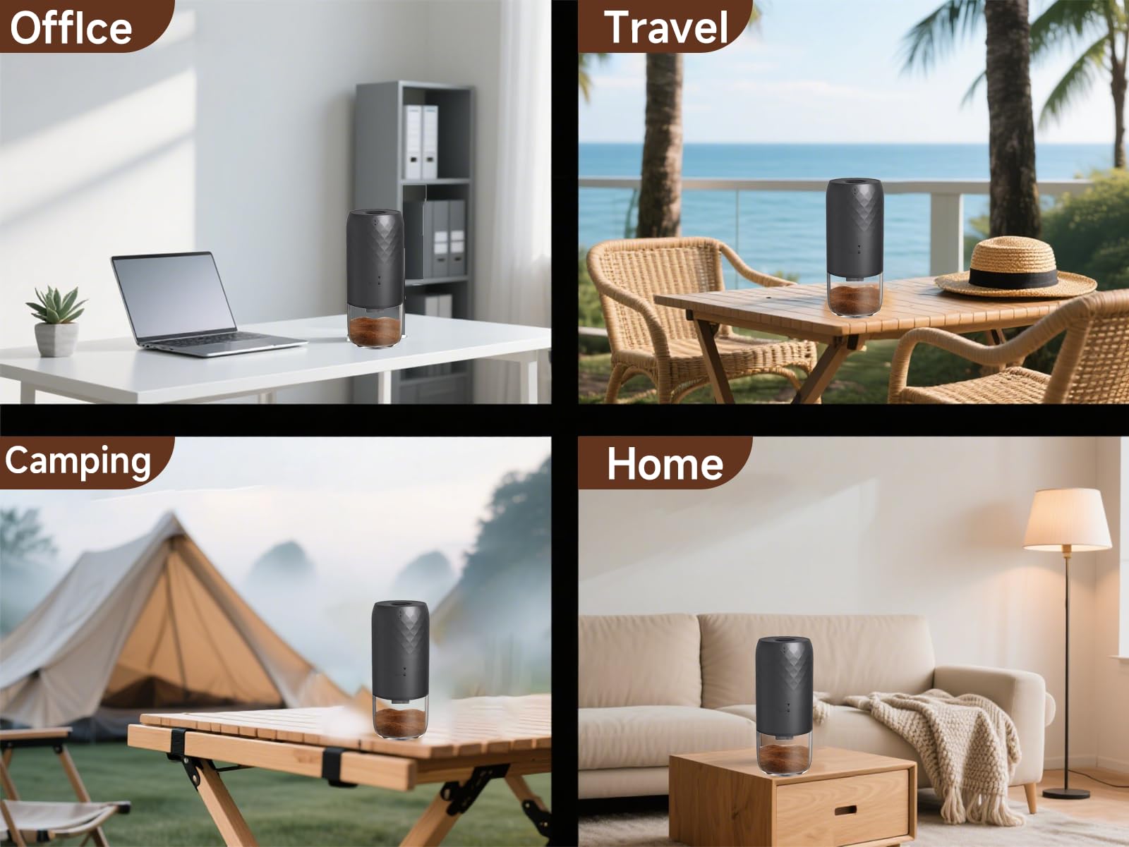SIGBOT uso-multi-escenarios-hogar-viaje, ideal para casa, oficina o camping.