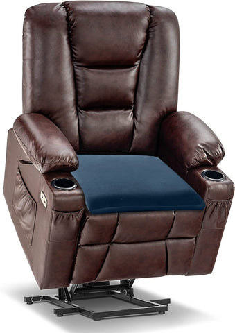 Cojín Sigmat reclinable, textura de tejido suave que evita arrugas tras uso prolongado.