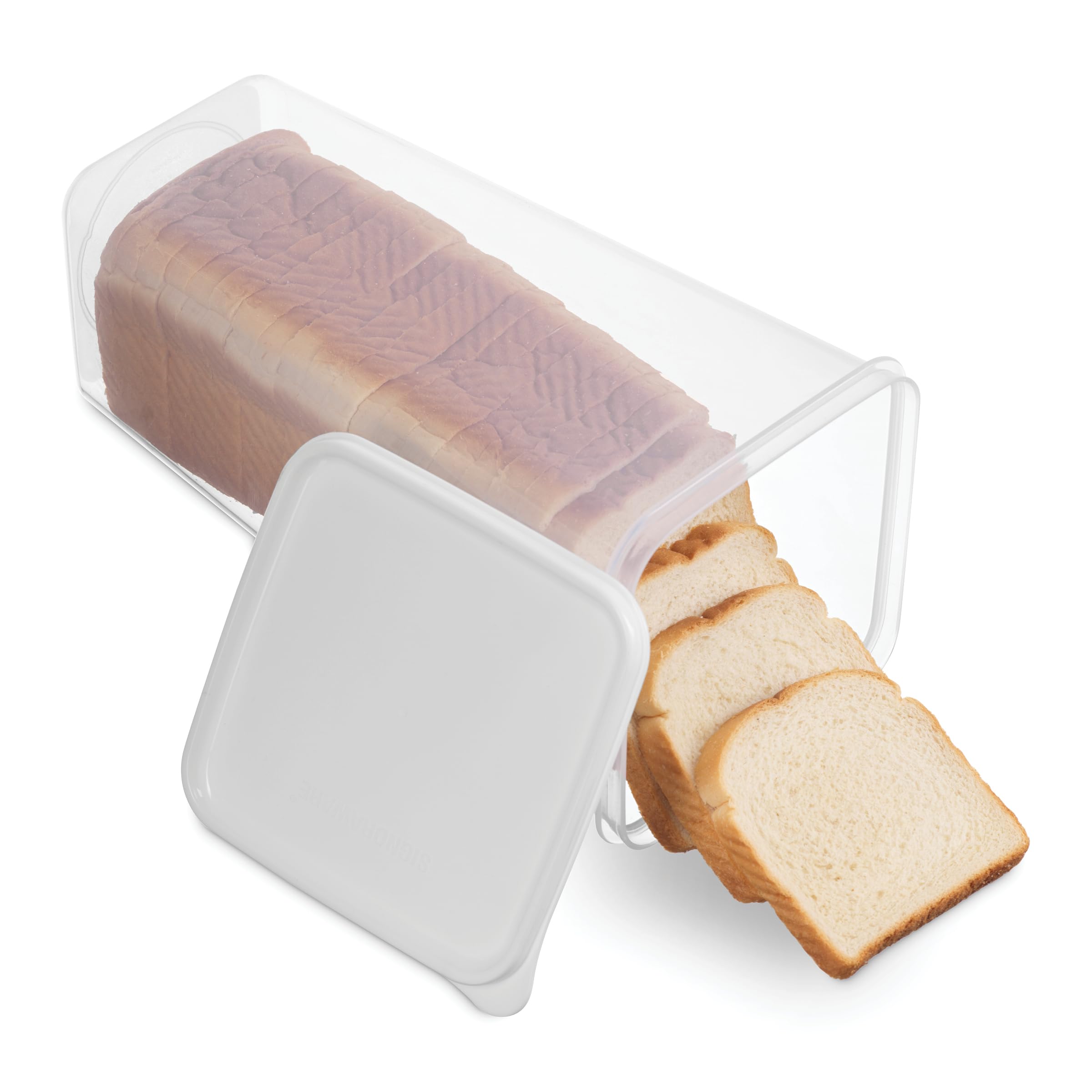 Signora Ware caja pan alta con tapa mantiene el pan casero fresco por más tiempo