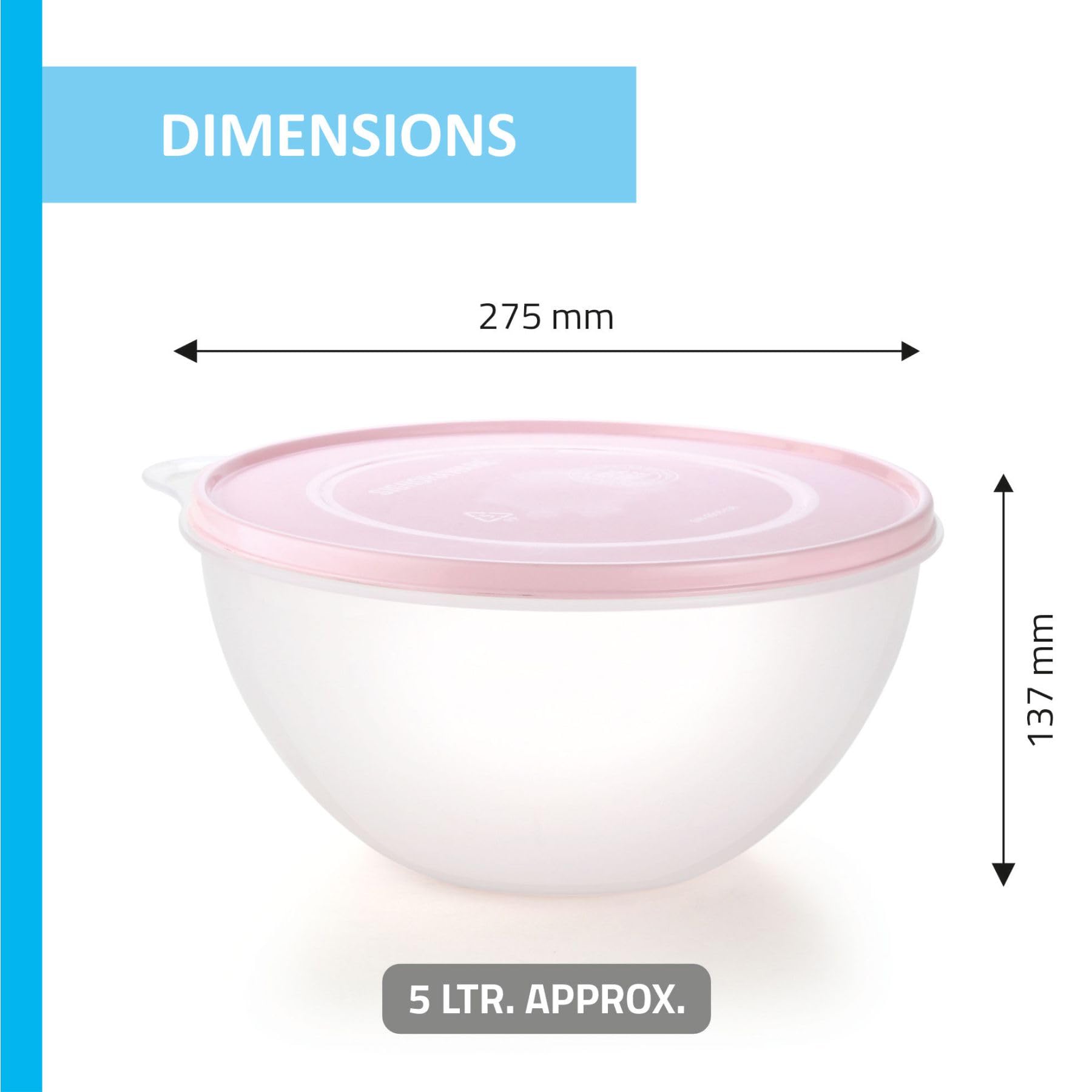 Signora Ware envase transparente para identificar contenido sin abrir