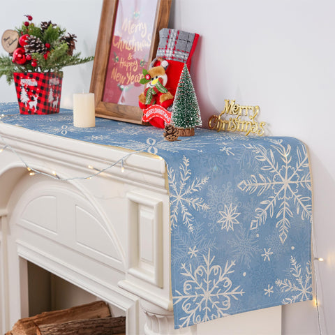Mantel Siilues azul, textura suave para comer con comodidad.