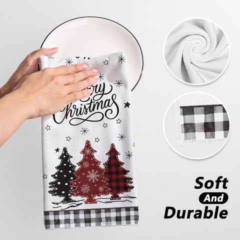 Toallas Siilues cocina Navidad decorativas para la mesa y la encimera