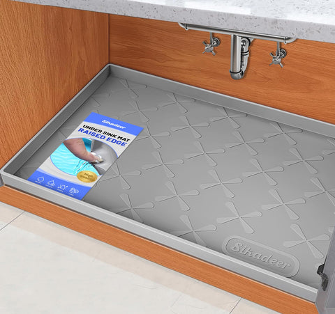 SIKADEER alfombrilla bajo fregadero 19x19 protege derrames y salpicaduras