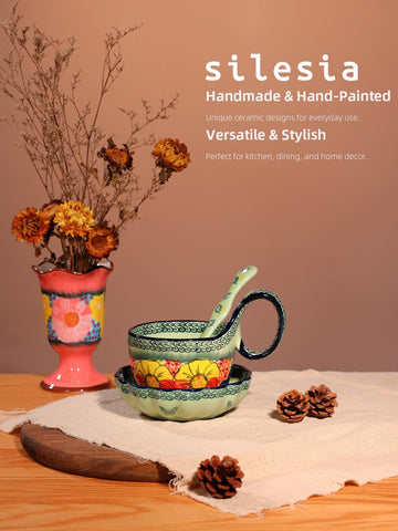 silesia ceramica resistente al calor, perfecto para sopas y estofados.