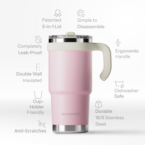 Silicanice diseño ergonómico con asa cómoda y manejo seguro.