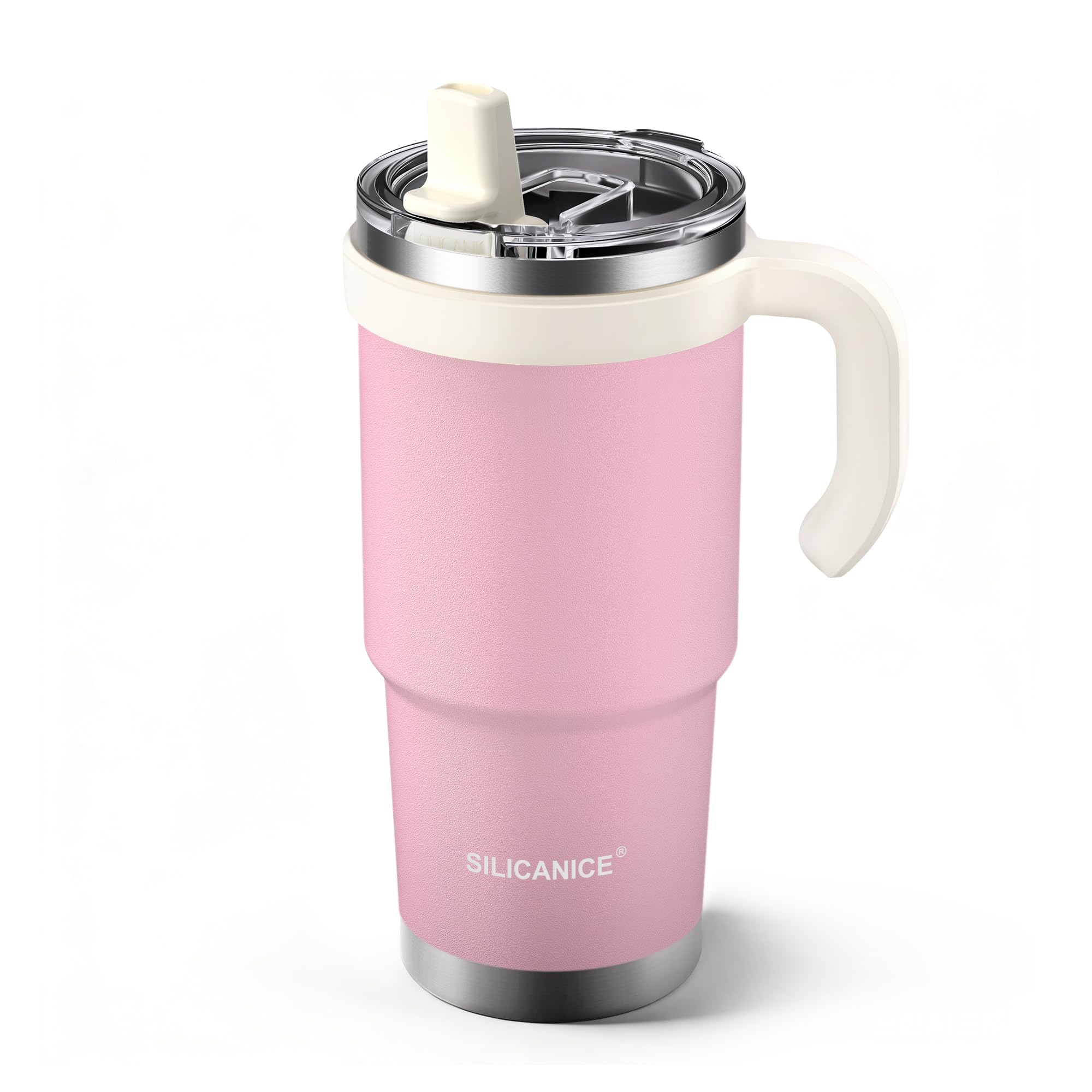 Silicanice vaso portátil 360 grados, listo para beber desde cualquier ángulo.